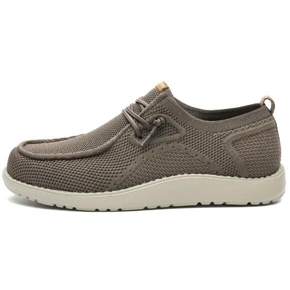New ITAZERO Men\'s Khaki Distinto Loafers Casual Shoes Size 14 main image 6